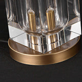 metal rectangular table lamp