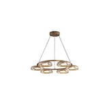 decorative glass chandeliers