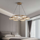 antique bronze chandelier