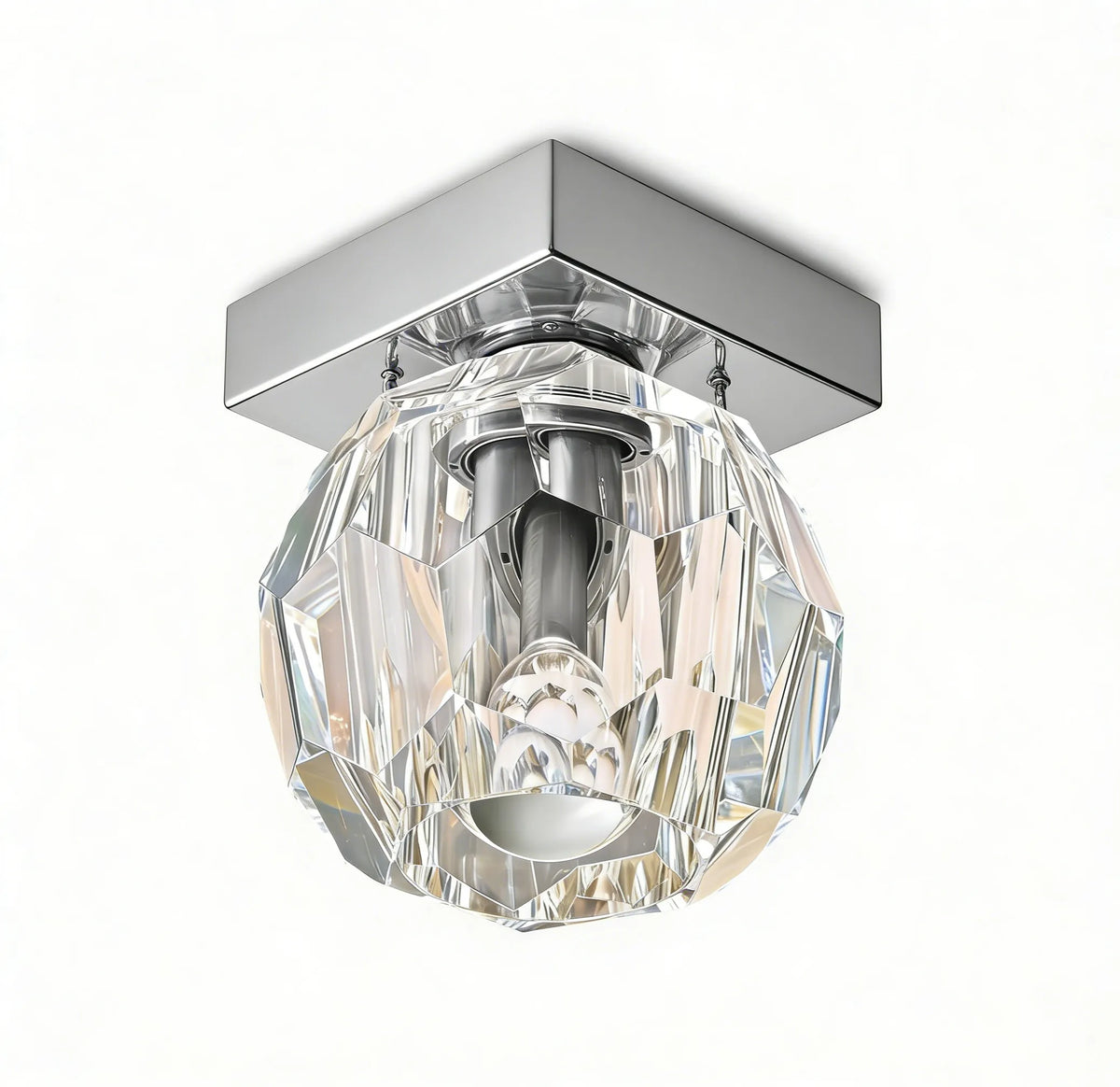 Glass Petite Flushmount