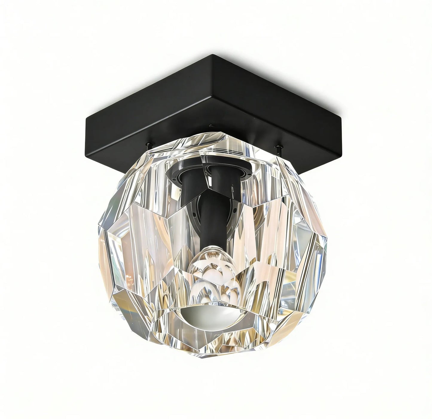 Glass Petite Flushmount
