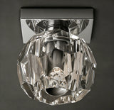 Glass Petite Flushmount - View 3