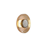 luxury glass wall sconce