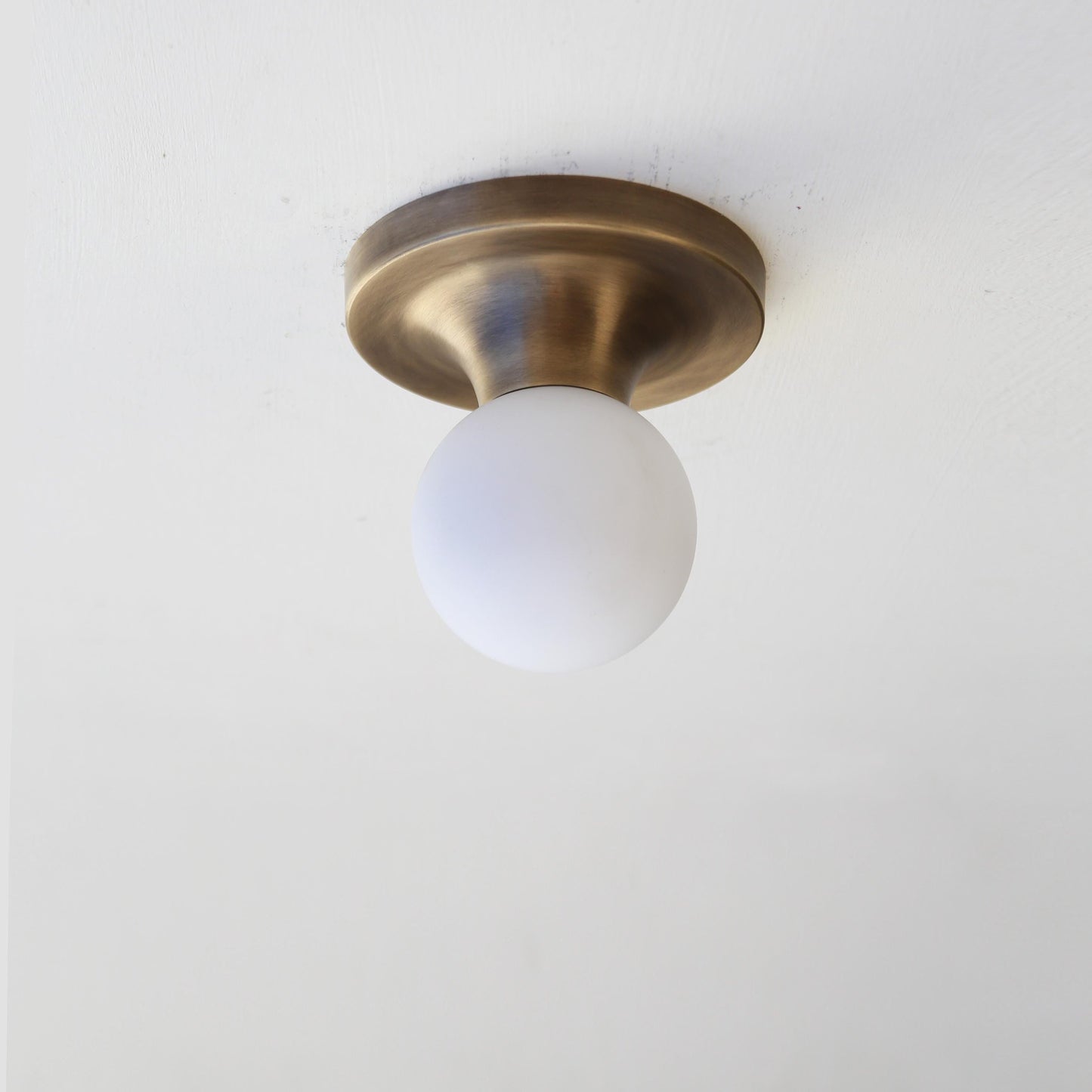 Globe Flush Mount Ceiling Light