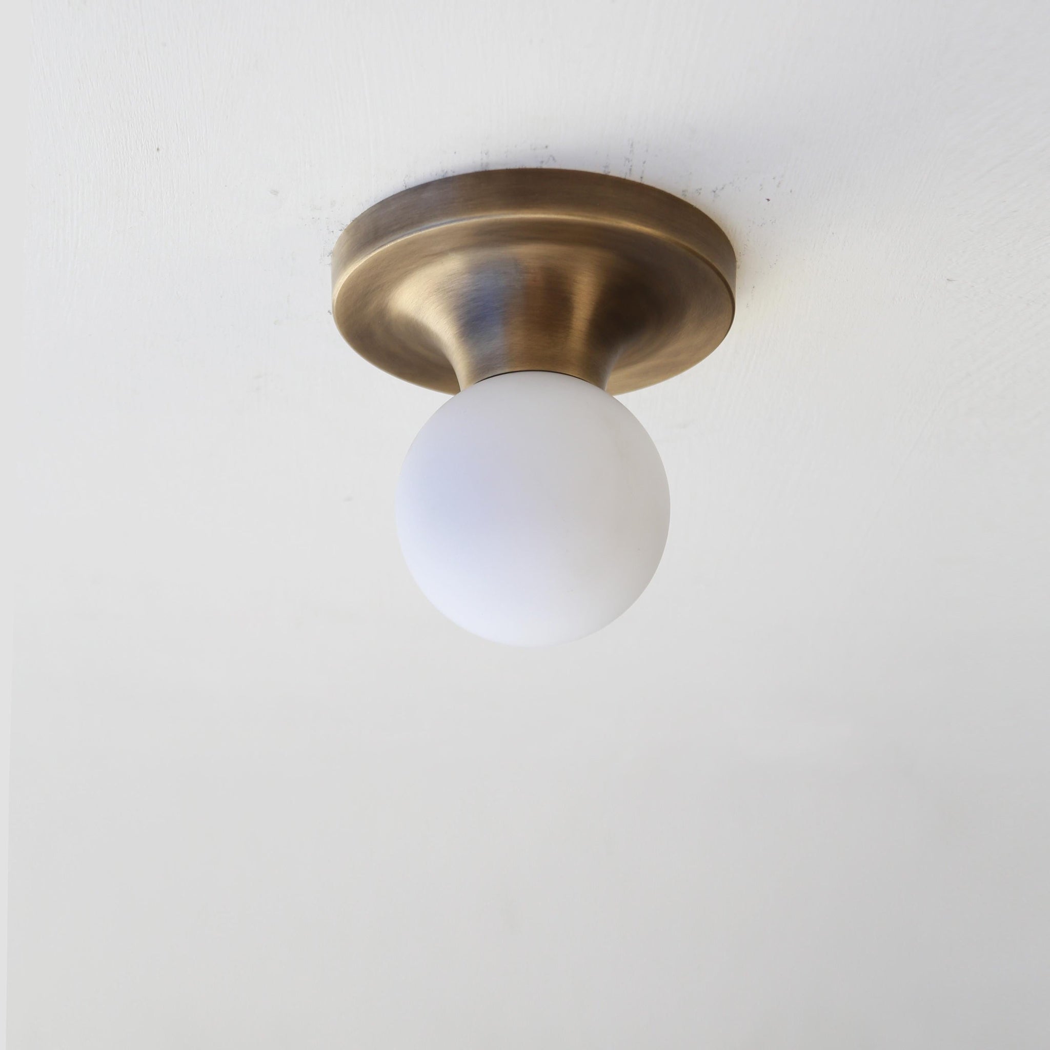 Globe Flush Mount Ceiling Light