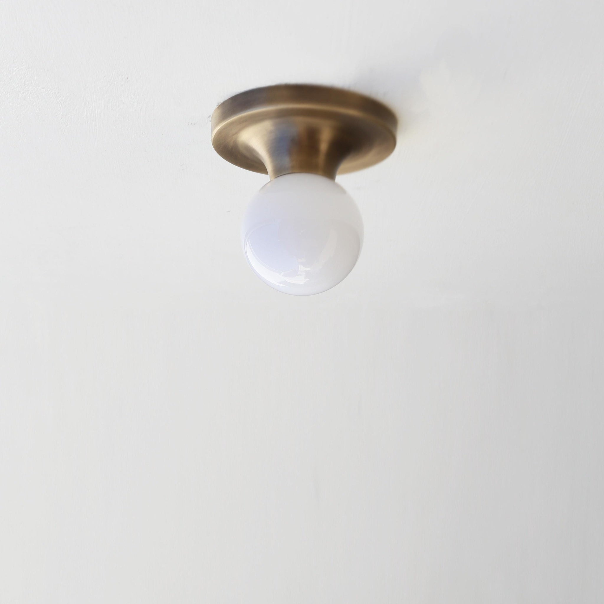 Globe Flush Mount Ceiling Light