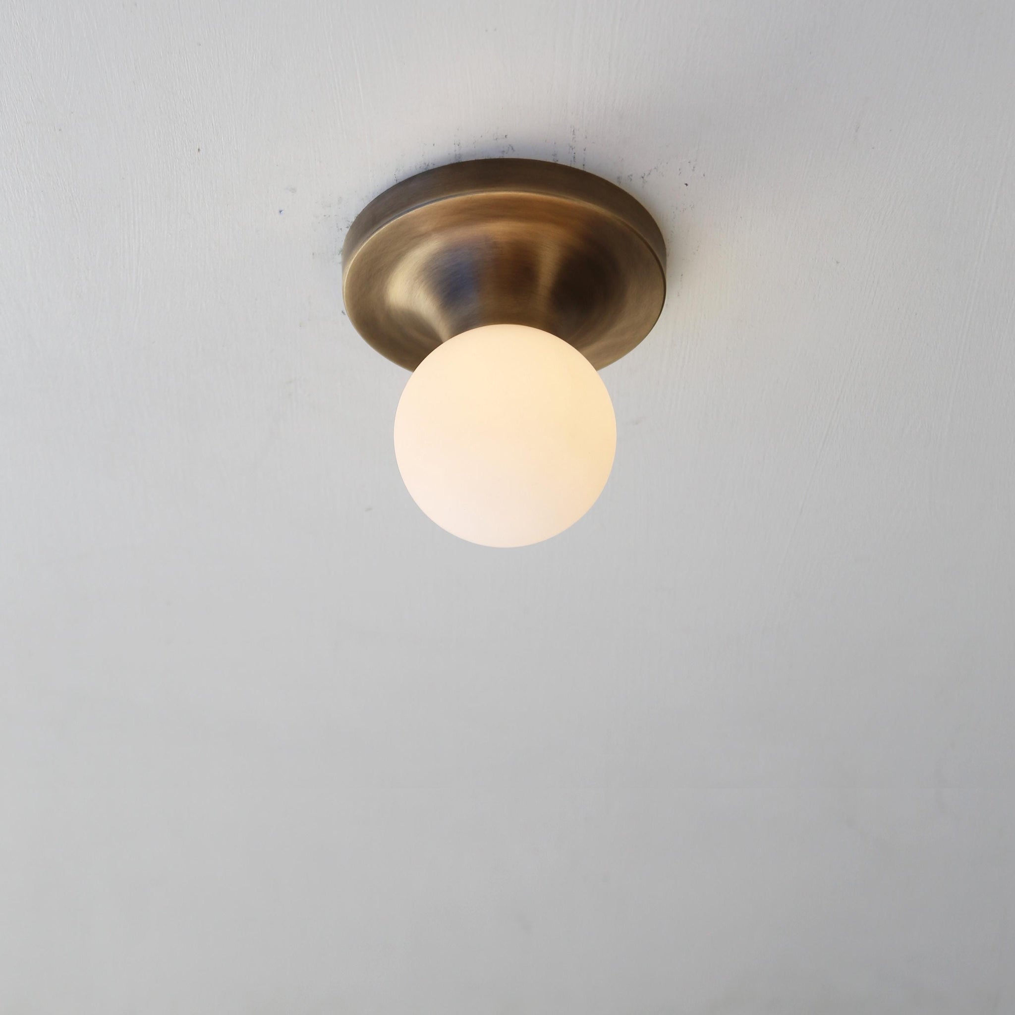 Globe Flush Mount Ceiling Light