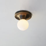 Globe Flush Mount Ceiling Light
