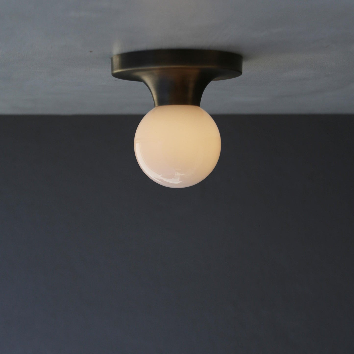 Globe Flush Mount Ceiling Light