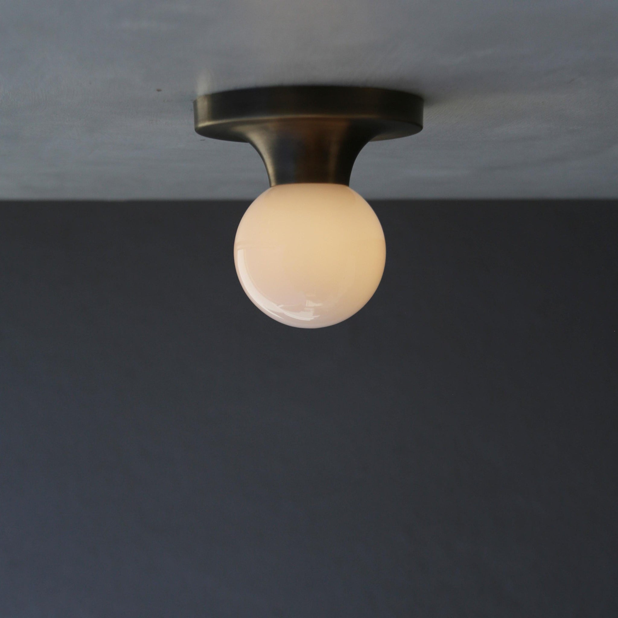 Globe Flush Mount Ceiling Light
