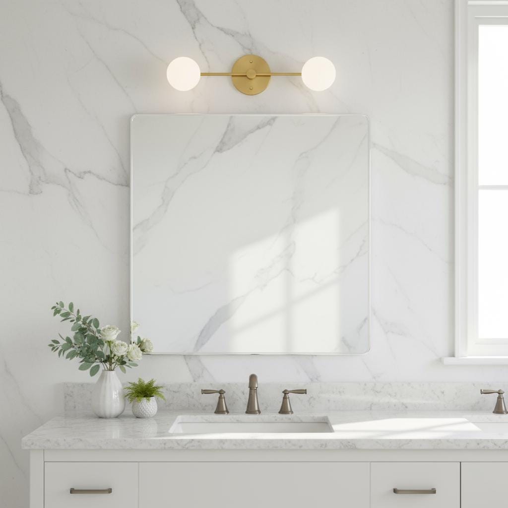 Globe Vanity Wall Sconce
