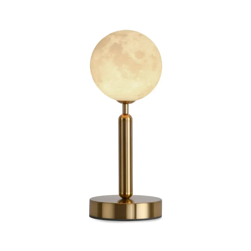 iron plating table lamp