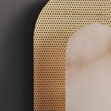 Harlan Alabaster Wall Light | Artistic Indoor Glow for Modern Living Spaces - View 6