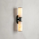 Harlin Double Sconce in Alabaster Bronze