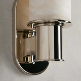 Harlin Sconce in Alabaster Nickel