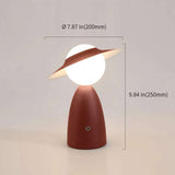 hat-man touch table reading lamp