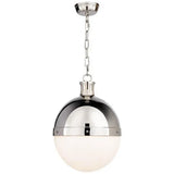 white glass pendant