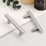 Brushed Nickel Kitchen Cabinet Bar Pulls