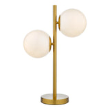 double heads table light