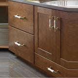 Luxury Elegant Ceramic Cabinet Drawer Pulls