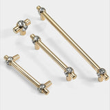 Luxury Crystal Glass Cabinet Handles