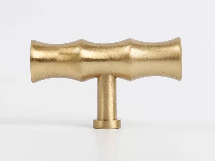 Brass Bamboo Cabinet Handles And Drawer Knob