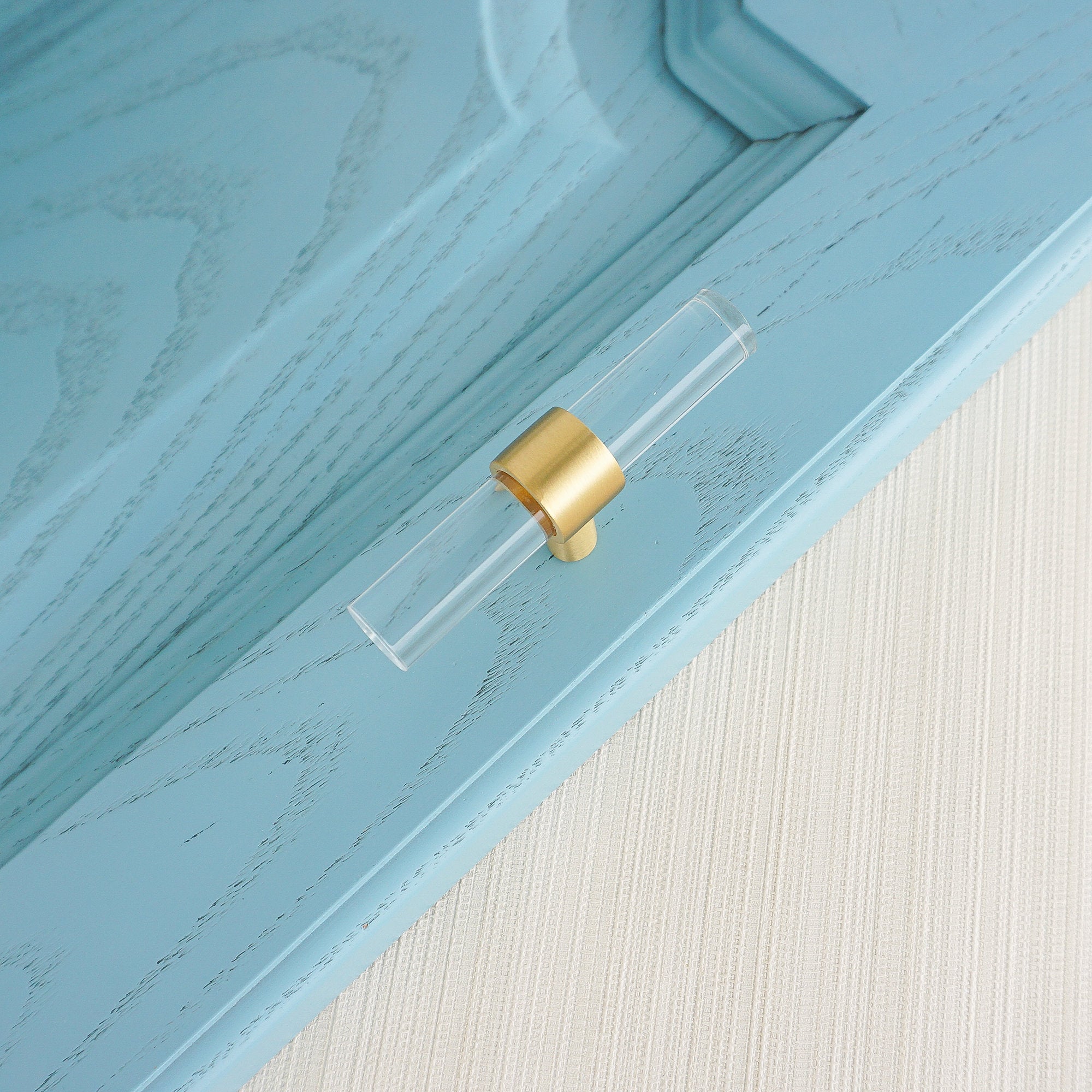 Clear Acrylic Crystal Drawer Knob Dresser Handles