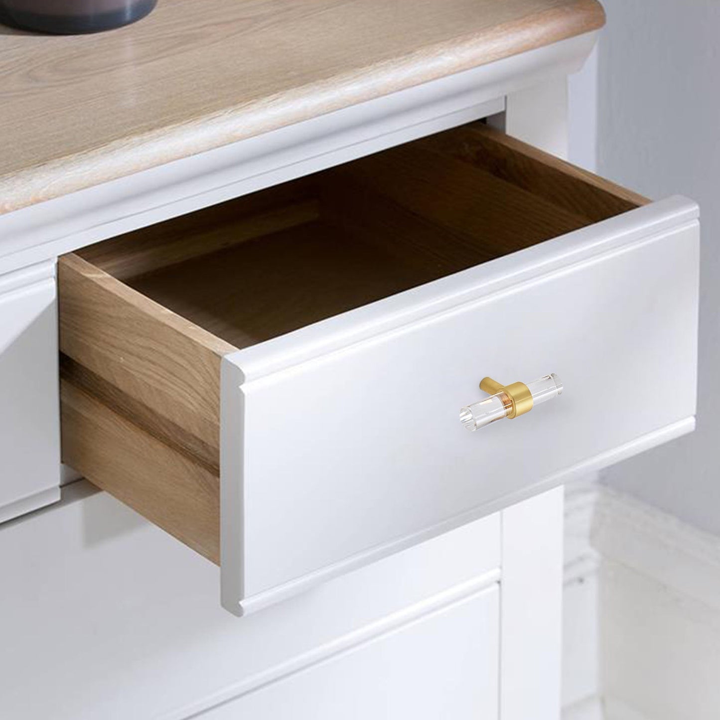 Clear Acrylic Crystal Drawer Knob Dresser Handles
