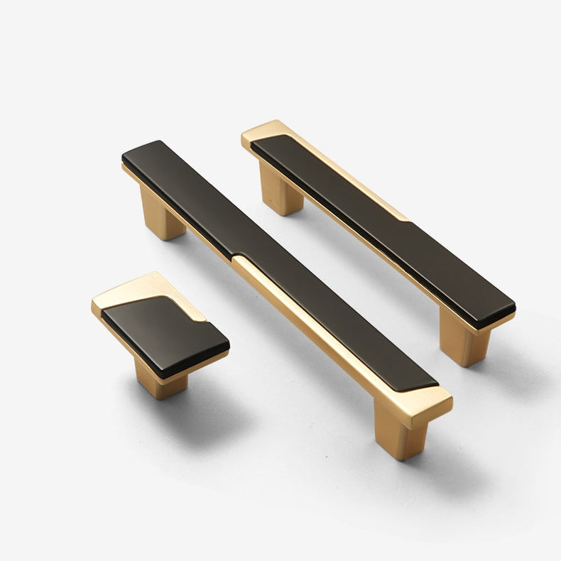 Zinc Alloy Modern Cabinet Handles Drawer Pulls for Kitchen