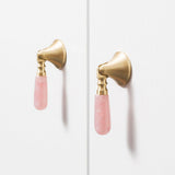 Light luxury Crystal Knob Brass Knobs Kitchen Cabinet Hardware