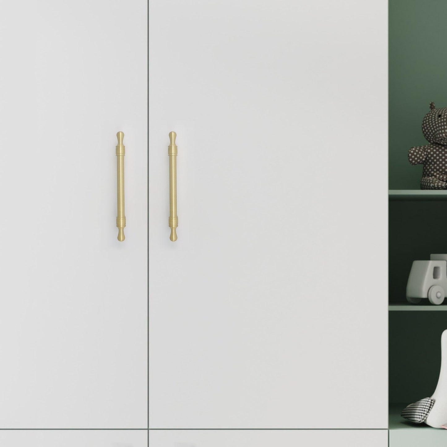 Solid Gold Brass Drawer Knobs And Dresser Pulls