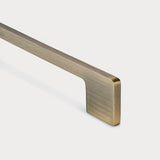 Modern Aluminum Alloy Slimline Gold Cabinet Drawer Handles