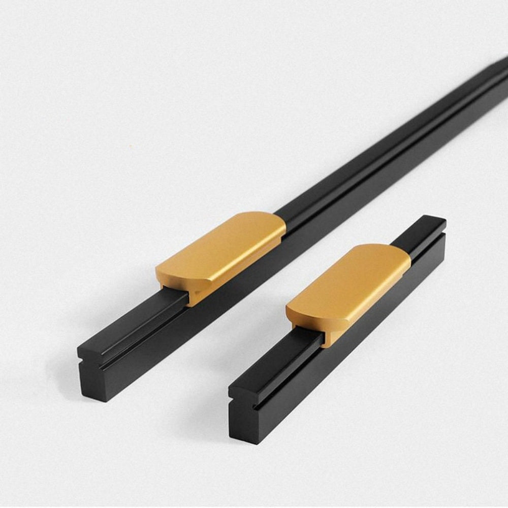 Aluminum Decotative Cabinet Pull Closet Door Hardware Handles for Furniture Cabinet