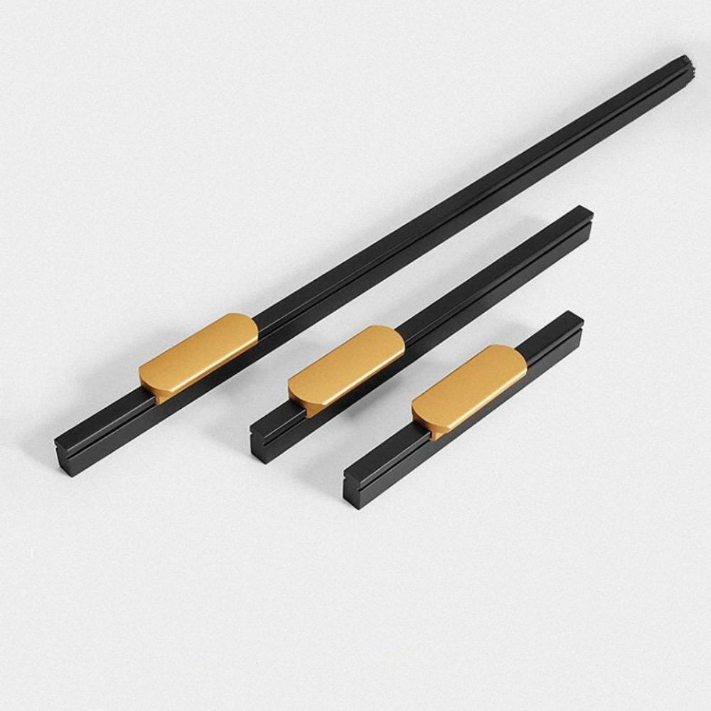Aluminum Decotative Cabinet Pull Closet Door Hardware Handles for Furniture Cabinet