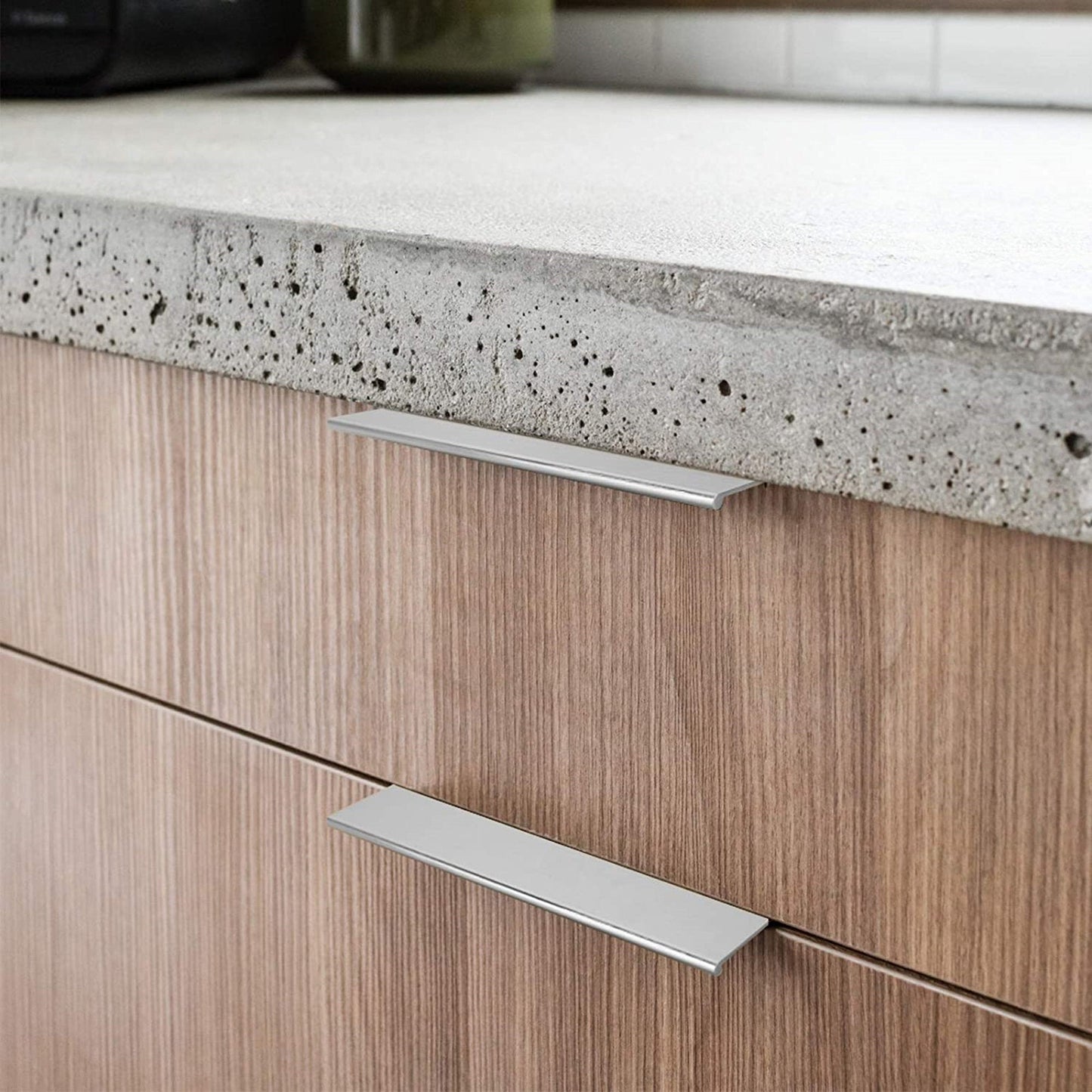 Aluminum Alloy Kitchen Cabinet Drawer Edge Pull