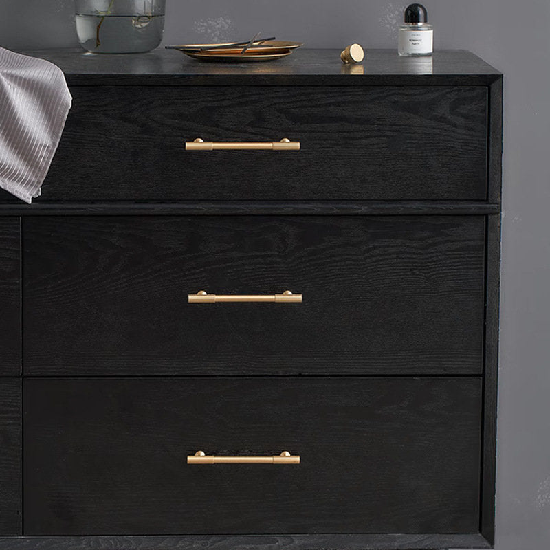 Gold Luxury Stripe High-end Kitchen Drawer Pulls