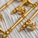 Classic Vintage Solid Brass Kitchen Cabinet Pulls