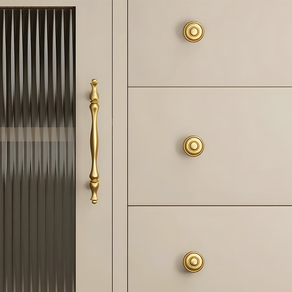 American Solid Brass Cabinet Drawer Handles