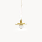 Industrial Brass Pendant Light – Vintage Kitchen Island Lighting