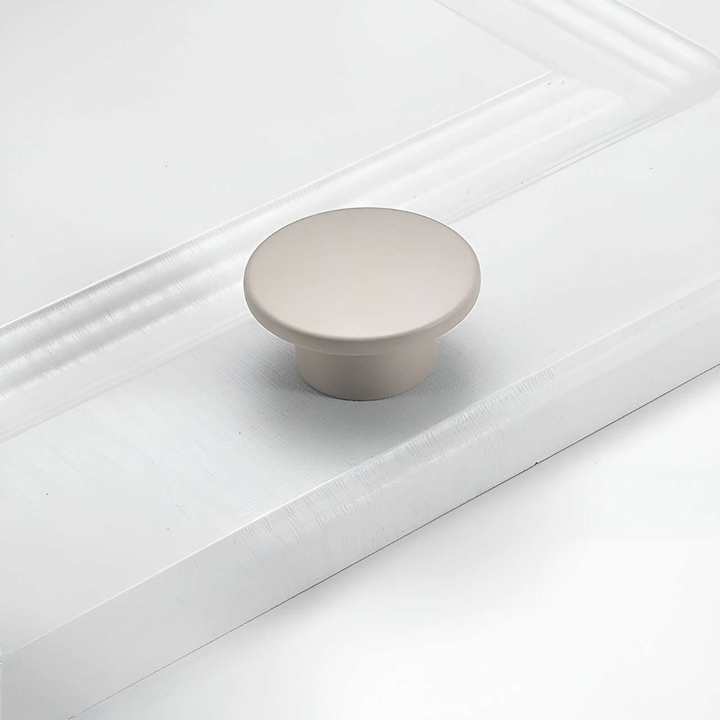 Simple French Style Zinc Alloy Color Cabinet Door Knobs