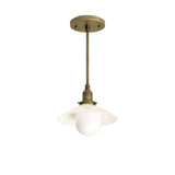 Simple Glass Pendant Light – Exquisite Kitchen Island Hanging Lamp