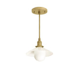 Simple Glass Pendant Light – Exquisite Kitchen Island Hanging Lamp