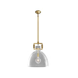 brass pendant lamp