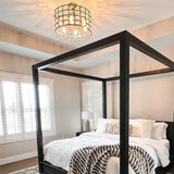 la cage round chandelier