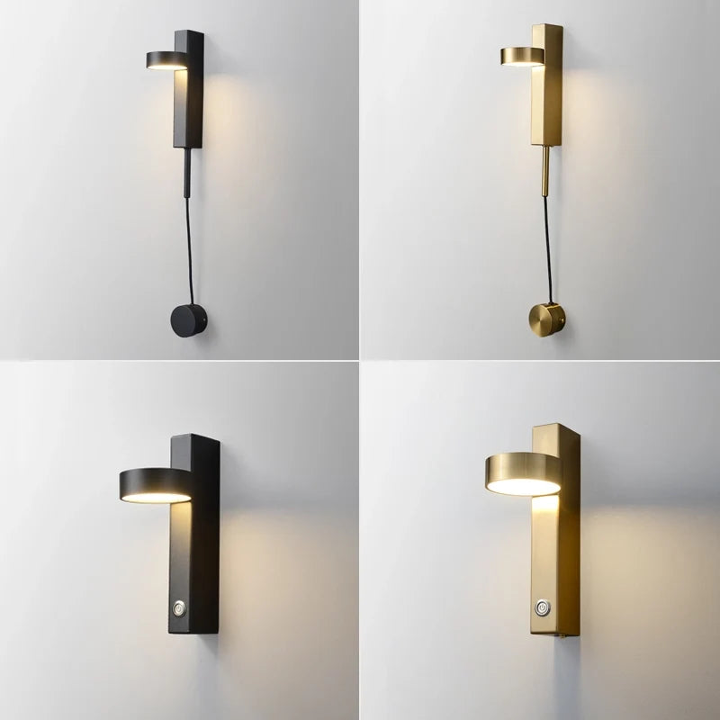 contemporary led sconces