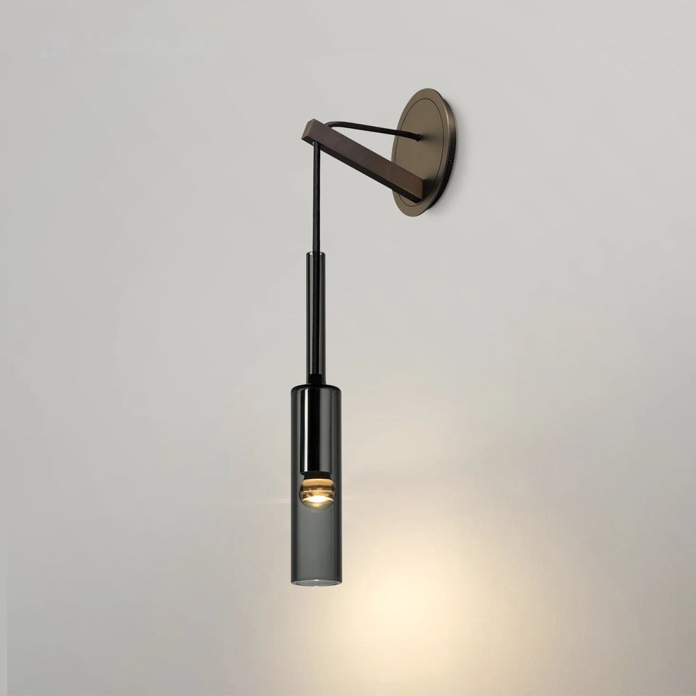 glass wall charlot black sconces