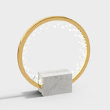 opal quartz base table lamp