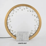 quartz base table lamp