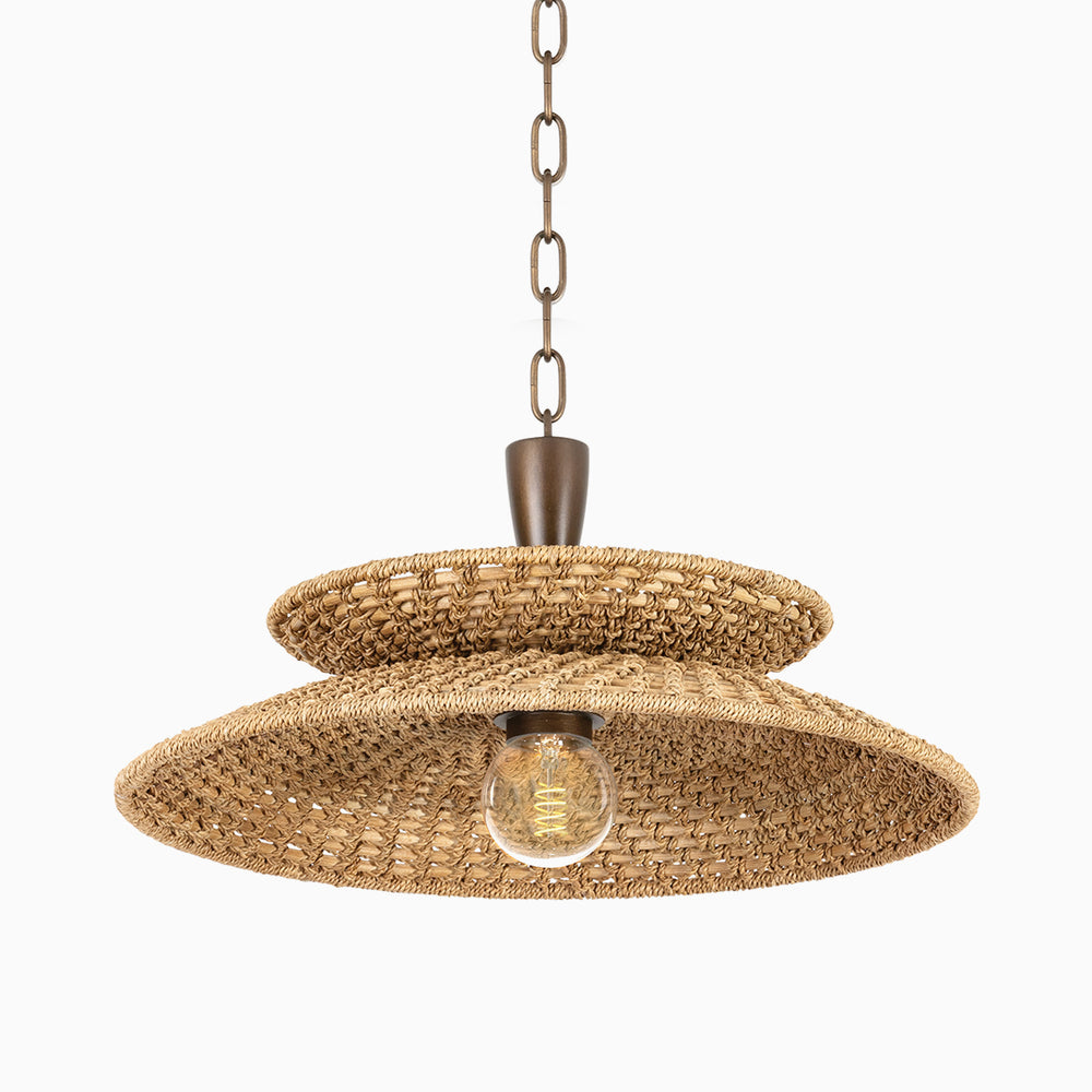 Landry Transitional Cone Hanging Pendant Light