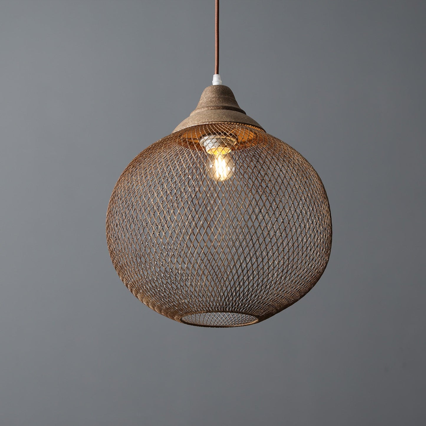 Lanister Mesh Pendant Lamp – industrial-inspired pendant light